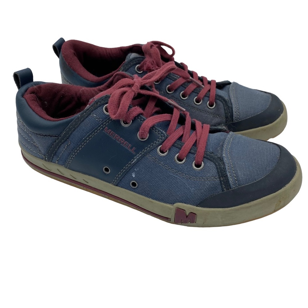 🎉HOST PICK!🎉 Men's Merrell Rant Dash Black Slate & Burgundy Red Sneakers